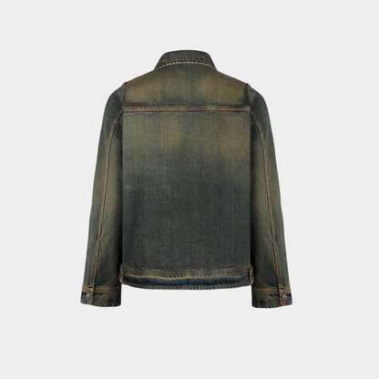 Faded Relaxed Denim Jacket