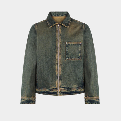 Faded Relaxed Denim Jacket