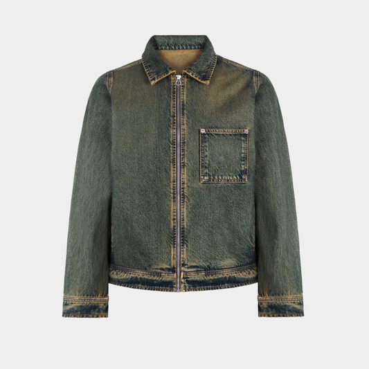 Faded Relaxed Denim Jacket